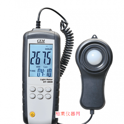 華盛昌DT-3808照度計帶USB接口的新